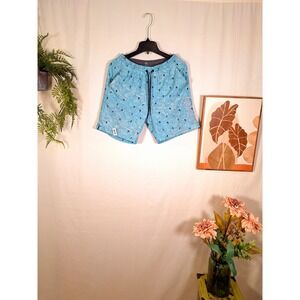 Hurley Men's Beach Shorts Teal Swordfish Medium